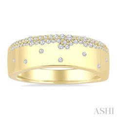 .25CTRDDM MOSAIC RING YG 10K-G*