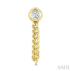 .30CTPRDM BEZEL CUBAN CHAIN ER YG 14K-G*