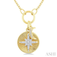 .12CTRDDM STAR CHARM PD YW 10K-G+CH*
