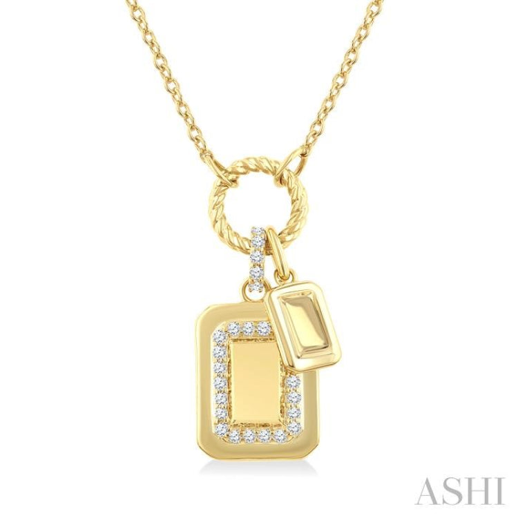 .15CTRDDM EM CHARM PD YG 10K-G+CH*