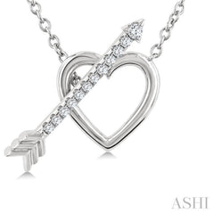 .12CTRDDM HEART TOGGLE NK WG 10K-G*