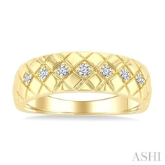 .15CTRDDM BOLD KITE SHAPE RING YG 10K-G*