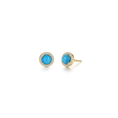 Redondo Gold Halo Earrings