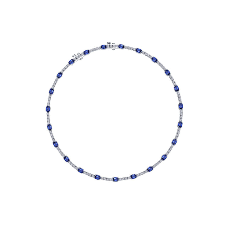 Regal Cushion-Cut Necklace