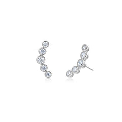 Olive Ear Climber Earrings