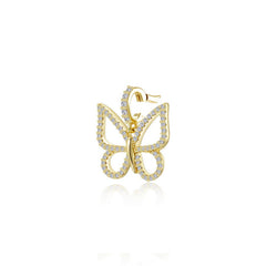 Whimsical Butterfly Pendant Charm