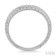 1/5 ctw Diamond Matching Wedding Band in 14K White Gold
