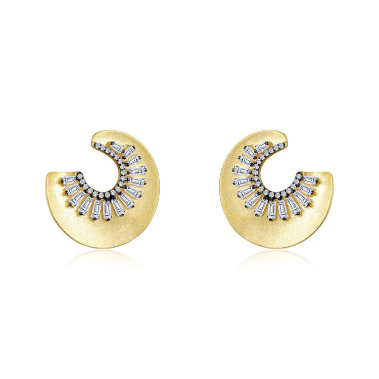 Sunburst Stud Earrings